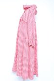 画像2: Candy Stripper / HOLIDAY GINGHAM CHECK TIERED ワンピース 2 レッド Y-26-01-31-127-PU-OP-SZ-ZY (2)