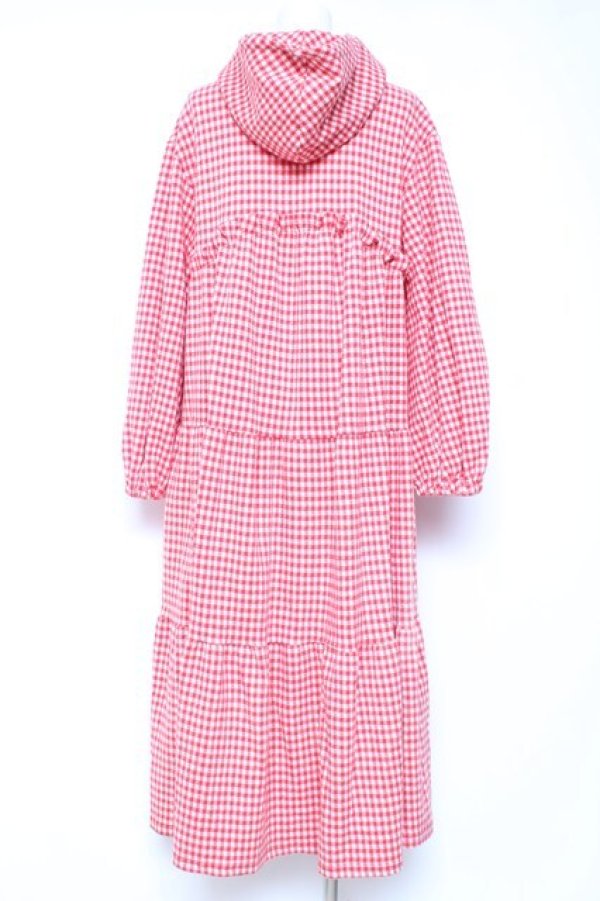 画像3: Candy Stripper / HOLIDAY GINGHAM CHECK TIERED ワンピース 2 レッド Y-26-01-31-127-PU-OP-SZ-ZY (3)