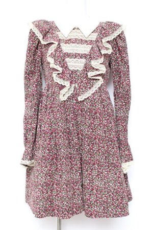 画像: MILK / Lovely mini ドレス  ベリーフラワー Y-26-01-31-128-ML-OP-SZ-ZY