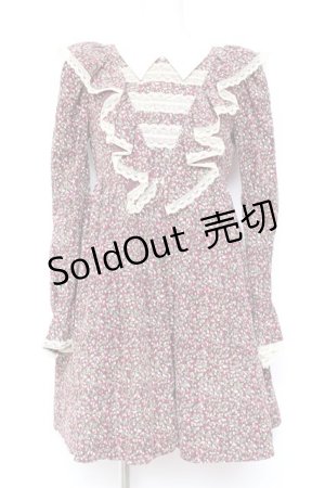 画像: MILK / Lovely mini ドレス  ベリーフラワー Y-26-01-31-128-ML-OP-SZ-ZT625