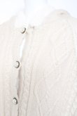 画像3: axes femme / 裏ボアニットポンチョ M 生成り Y-26-01-31-133-AX-TO-SZ-ZY (3)
