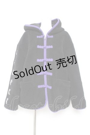 画像: Candy Stripper / HUG HUG KOALA BOA CHINA ジャケット  ブラック Y-26-01-31-142-PU-JA-SZ-ZY