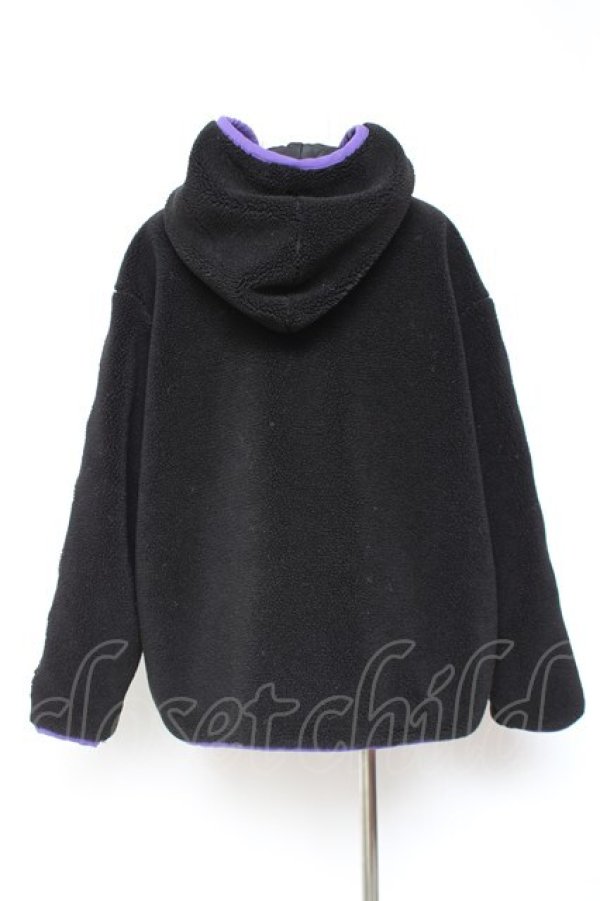 画像3: Candy Stripper / HUG HUG KOALA BOA CHINA ジャケット  ブラック Y-26-01-31-142-PU-JA-SZ-ZY (3)