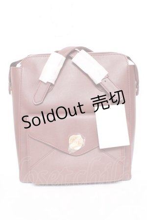 画像: m petit by misako / AMリュック  濃赤 Y-26-01-31-028-LO-BG-SZ-ZY