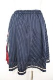 画像2: axes femme kawaii / アシメプリーツスカート M 紺 Y-26-01-31-171-AX-SK-SZ-ZY (2)
