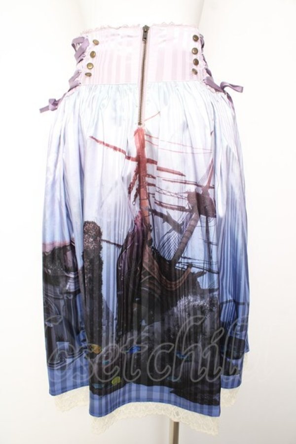 画像2: axes femme kawaii / メェールプロフォーンドゥスカート M ラベンダー Y-26-01-31-172-AX-SK-SZ-ZY (2)