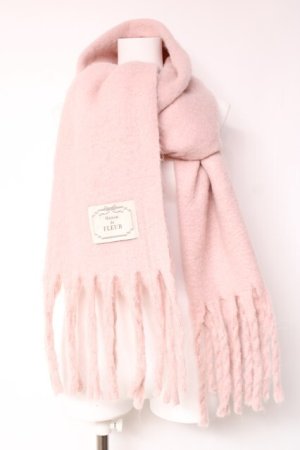 画像: Maison de FLEUR / フリンジストール F ピンク Y-26-01-31-029-LO-ZA-SZ-ZY