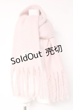 画像: Maison de FLEUR / フリンジストール F ピンク Y-26-01-31-029-LO-ZA-SZ-ZY