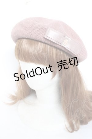 画像: m petit by misako / NINA'Sコラボベレー  ピンク Y-26-01-31-032-LO-AC-SZ-ZT0204M