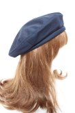 画像4: Amavel / リボン付マリンベレー帽  ネイビー Y-26-01-31-035-CA-AC-SZ-ZY (4)
