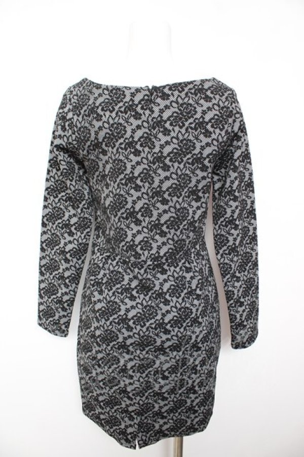 画像2: LOLITA / 花刺繍ワンピース  黒 Y-26-02-01-050-LO-SK-SZ-ZY (2)