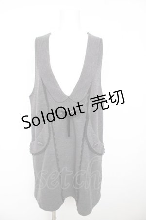 画像: axes femme / ビット付きジャンドレ M グレー Y-26-02-01-052-AX-OP-SZ-ZT072