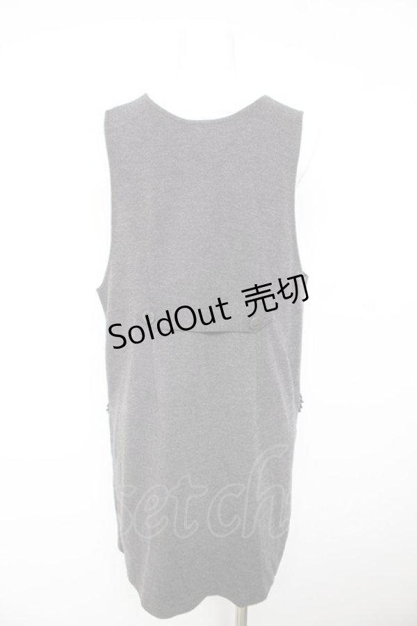 画像2: axes femme / ビット付きジャンドレ M グレー Y-26-02-01-052-AX-OP-SZ-ZT072 (2)