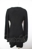 画像2: Bubbles / ニットワンピース  黒 Y-26-02-01-061-CA-OP-SZ-ZY (2)