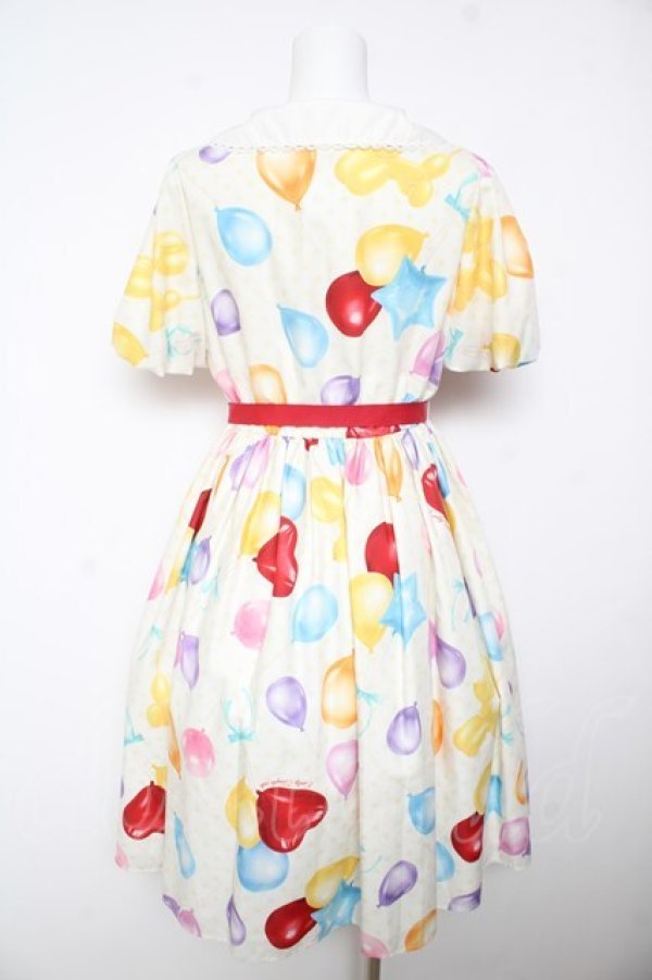 画像2: Emily Temple cute / Balloonワンピース  アイボリー Y-26-02-01-063-ET-OP-SZ-ZY (2)