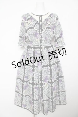 画像: Melody BasKet / Violet laceヨーク切替ワンピース M ブラック Y-26-02-01-064-LO-OP-IG-ZY