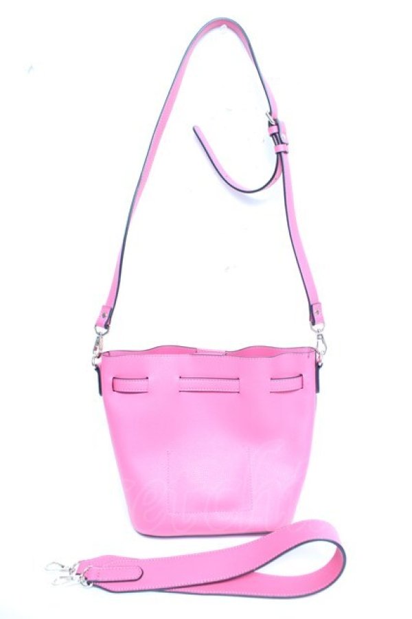 画像2: SAMANTHAVEGA / パール付バケツバッグ  マゼンダ Y-26-02-01-006-LO-BG-SZ-ZY (2)