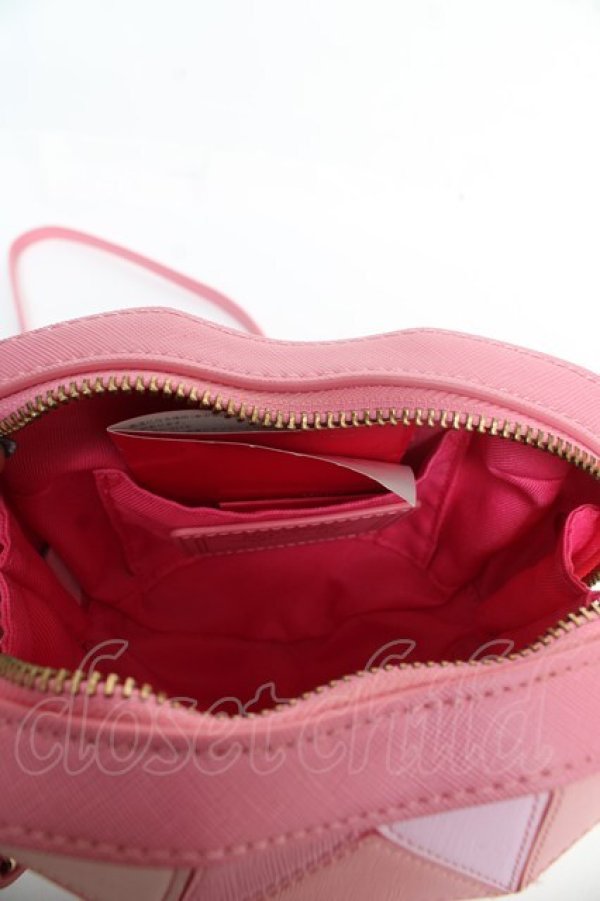 画像3: SAMANTHAVEGA / ハートショルダーバッグ  マルチピンク Y-26-02-01-007-LO-BG-SZ-ZY (3)