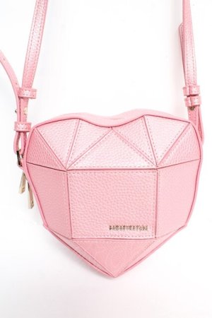 画像: SAMANTHAVEGA / ハートショルダーバッグ  ピンク Y-26-02-01-008-LO-BG-SZ-ZY
