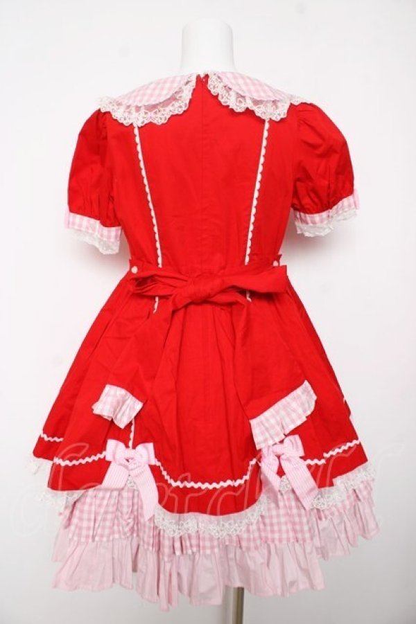 画像2: Angelic Pretty / 夢見るFantasic Balloonワンピース  赤 Y-26-02-01-077-AP-OP-SZ-ZY (2)