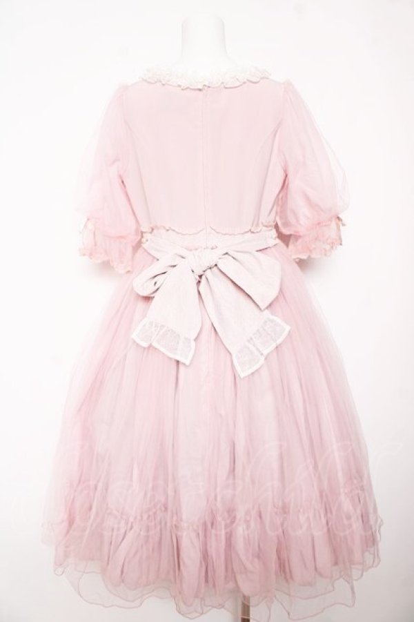 画像2: Angelic Pretty / Vintage Tulleワンピース  ピンク Y-26-02-01-078-AP-OP-SZ-ZY (2)
