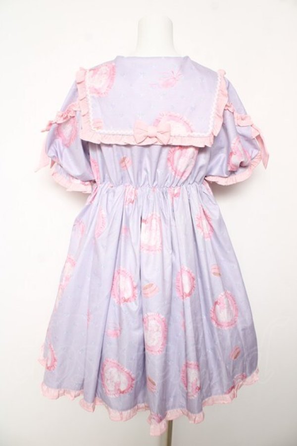 画像2: Chalmiere / ハッピードリームキティワンピース M ラベンダー Y-26-02-01-079-LO-OP-SZ-ZY (2)