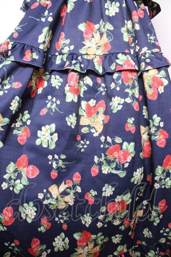 画像4: axes femme kawaii / クラシックベリーワンピース M 紺 Y-26-02-01-082-AX-OP-SZ-ZY (4)