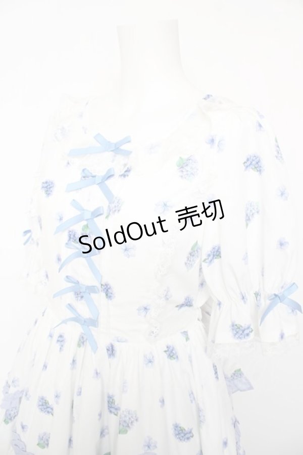 画像3: Chalmiere / ハイドレンジアワンピース  白 Y-26-02-01-084-LO-OP-SZ-ZY (3)