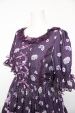 画像3: Chalmiere / ハイドレンジアワンピース M パープル Y-26-02-01-085-LO-OP-SZ-ZY (3)