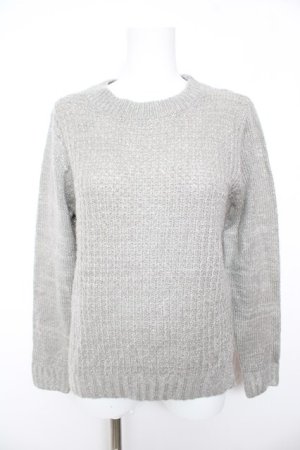 画像: E hyphen world gallery / ラメモールニット F グレー Y-26-02-01-015-LO-TO-SZ-ZY