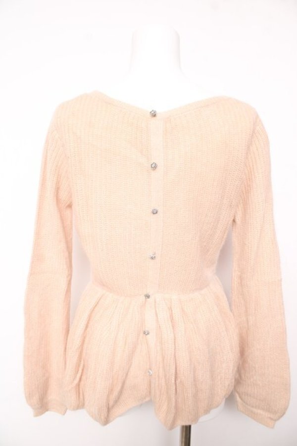 画像2: LODISPOTTO / 裾バルーンシャギーニット  ピンク Y-26-02-01-023-LO-TO-SZ-ZY (2)