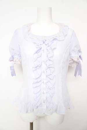 画像: Angelic Pretty / ミラージュシフォンブラウス  ラベンダー Y-26-02-01-025-AP-BL-SZ-ZY
