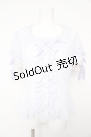 画像: Angelic Pretty / ミラージュシフォンブラウス  ラベンダー Y-26-02-01-025-AP-BL-SZ-ZY