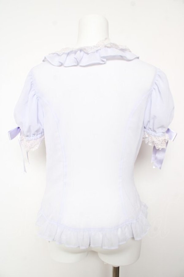 画像2: Angelic Pretty / ミラージュシフォンブラウス  ラベンダー Y-26-02-01-025-AP-BL-SZ-ZY (2)