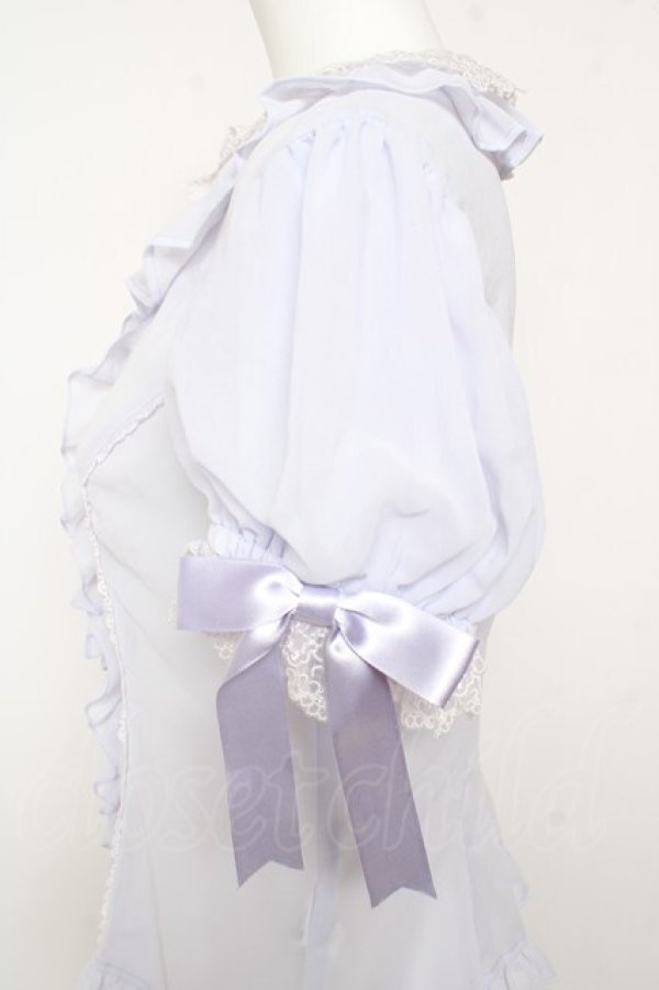 画像4: Angelic Pretty / ミラージュシフォンブラウス  ラベンダー Y-26-02-01-025-AP-BL-SZ-ZY (4)