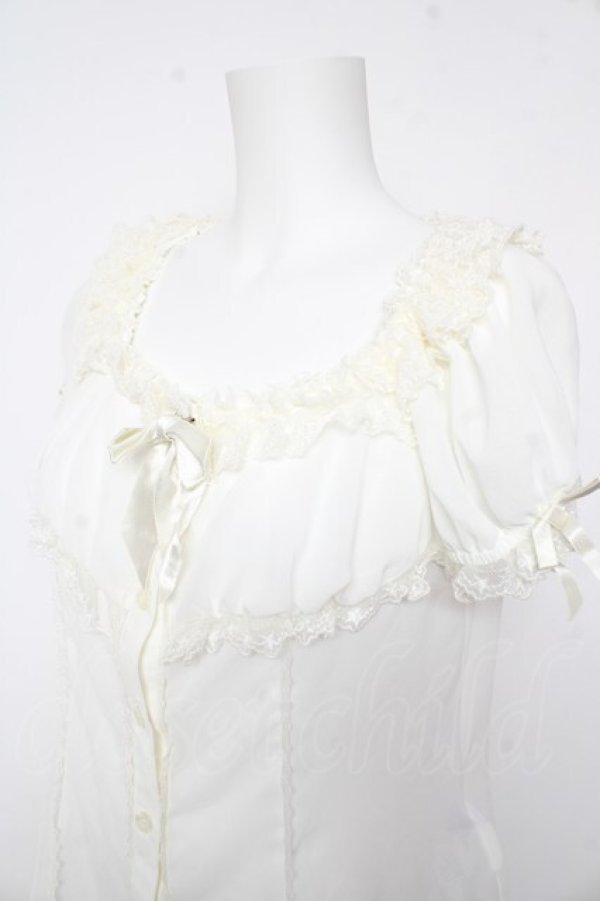 画像3: Angelic Pretty / Lovelyスクエアブラウス  白 Y-26-02-01-026-AP-BL-SZ-ZY (3)