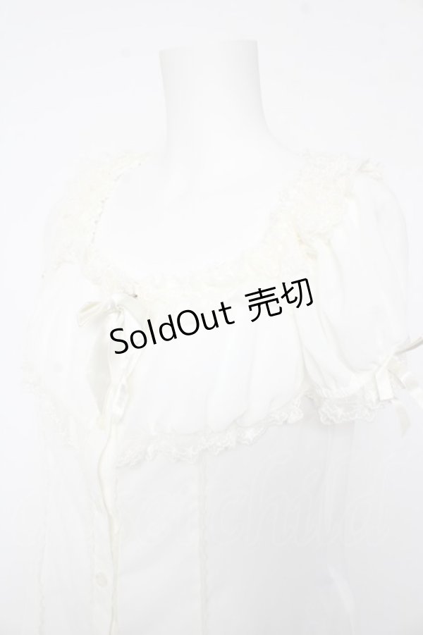 画像3: Angelic Pretty / Lovelyスクエアブラウス  白 Y-26-02-01-026-AP-BL-SZ-ZY (3)