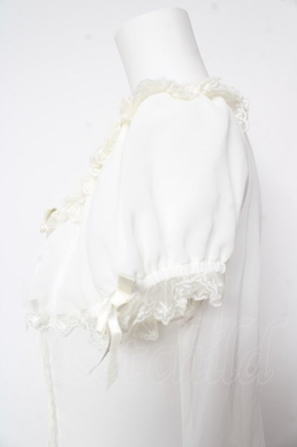 画像4: Angelic Pretty / Lovelyスクエアブラウス  白 Y-26-02-01-026-AP-BL-SZ-ZY (4)