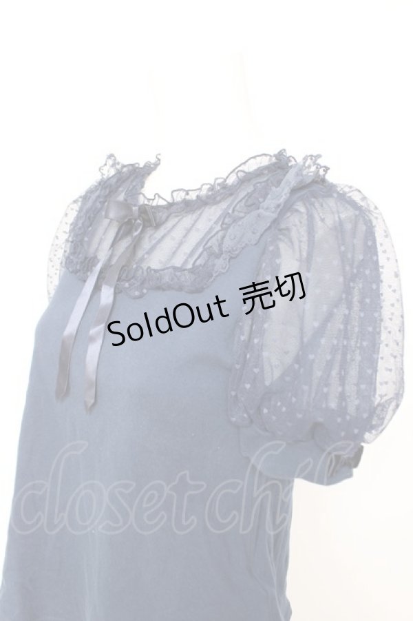 画像3: Angelic Pretty / Secret Fairyカットソー(2018年)  紺 Y-26-02-01-029-AP-TO-SZ-ZY (3)