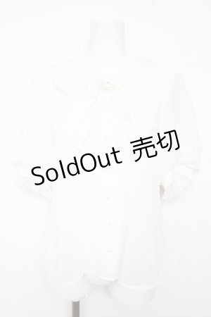 画像: Angelic Pretty / Sweet Flowerブラウス  白 Y-26-02-01-031-AP-BL-SZ-ZY