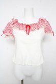 画像1: Angelic Pretty / ふんわりパフェカットソー  オフ×赤 Y-26-02-01-033-AP-TO-SZ-ZY (1)