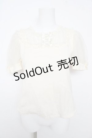 画像: Angelic Pretty / Secret Fairyカットソー  生成り Y-26-02-01-034-AP-TO-SZ-ZY