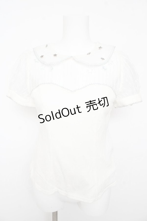 画像1: Angelic Pretty / Airy Star Gateカットソー  アイボリー Y-26-02-01-035-AP-TO-SZ-ZY (1)