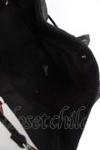 画像3: DearMyLove / ハートキルティング巾着リュック  黒 Y-26-02-04-045-EL-BG-SZ-ZY (3)
