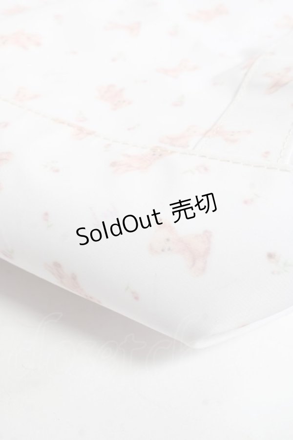 画像3: Maison de FLEUR / ラミネートキャリーオントート F ピンク Y-26-02-04-046-LO-BG-SZ-ZY (3)