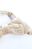 画像3: Angelic Pretty / Lady Ribbonヘアバンド  ベージュ Y-26-02-04-048-AP-AC-SZ-ZY (3)