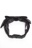 画像2: Angelic Pretty / Lady Ribbonヘアバンド  黒 Y-26-02-04-050-AP-AC-SZ-ZY (2)