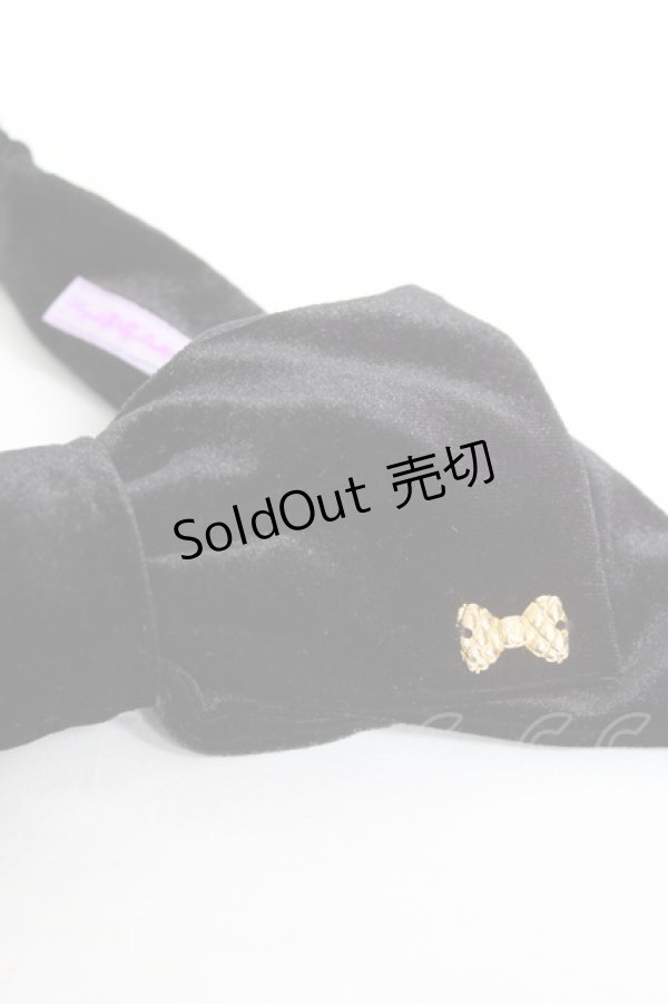 画像3: Angelic Pretty / Lady Ribbonヘアバンド  黒 Y-26-02-04-050-AP-AC-SZ-ZY (3)