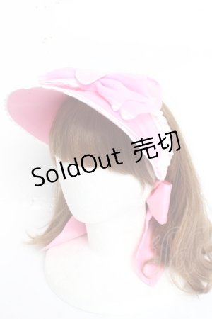 画像: Angelic Pretty / Toy's Donut Dinerサンバイザー  ピンク Y-26-02-04-053-AP-AC-SZ-ZY