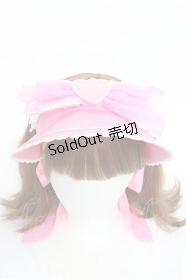 画像4: Angelic Pretty / Toy's Donut Dinerサンバイザー  ピンク Y-26-02-04-053-AP-AC-SZ-ZY (4)